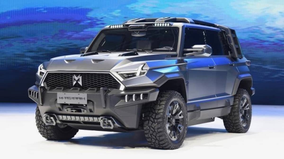 New military-inspired Chinese brand launches with 800kW electric SUV-0