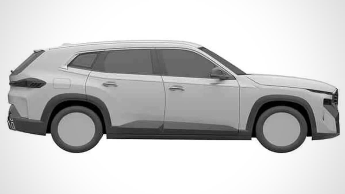 2023 BMW XM performance hybrid SUV leaked-1