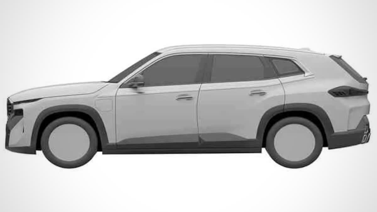 2023 BMW XM performance hybrid SUV leaked-0