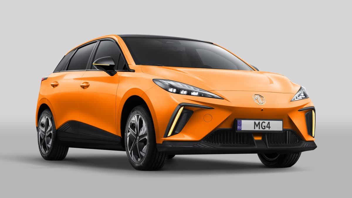 2023 MG 4 electric car caught on camera in Australia-0