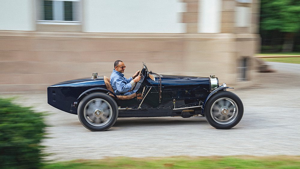 Basem Wasef in 1932 Bugatti Type 51