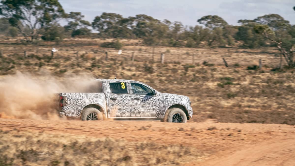 2023 Ford Ranger Raptor production photos emerge ahead of showroom arrivals-1