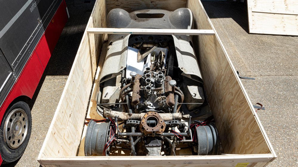 The 1964 Cooper-Zerex-Oldsmobile once owned and raced by Bruce McLaren.