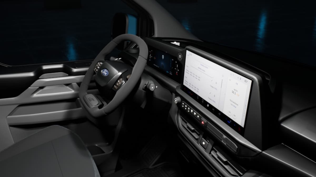 2024 Ford E-Transit Custom electric van detailed, on track for Australia-0