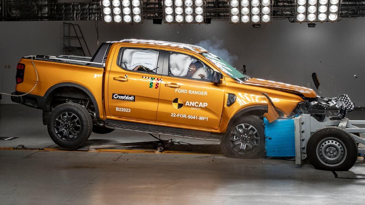 2023 Ford Ranger earns five-star ANCAP safety rating-1