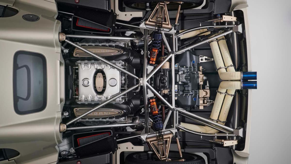 Pagani Utopia revealed: Old-school hypercar uses V12 engine and manual gearbox-0