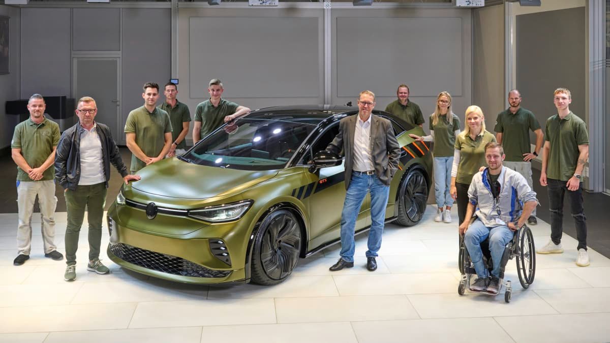 Volkswagen ID.5 GTX Xcite electric SUV concept revealed-1