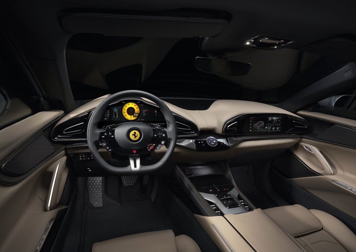 New Ferrari Purosangue revealed
