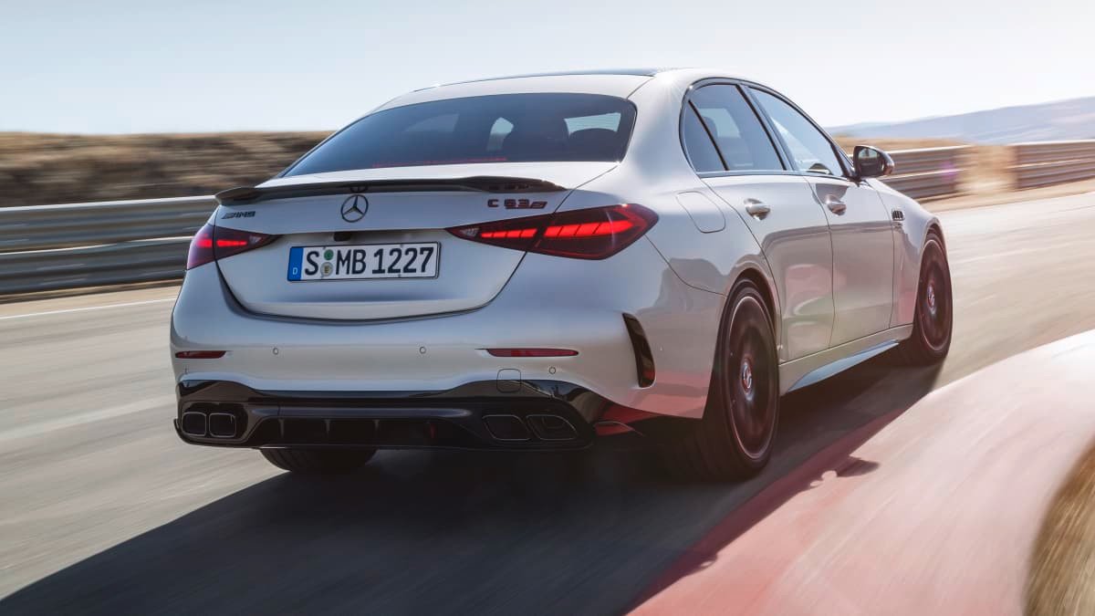 2023 Mercedes-AMG C63 S E Performance revealed: four-cylinder F1 hybrid power, here next year-0