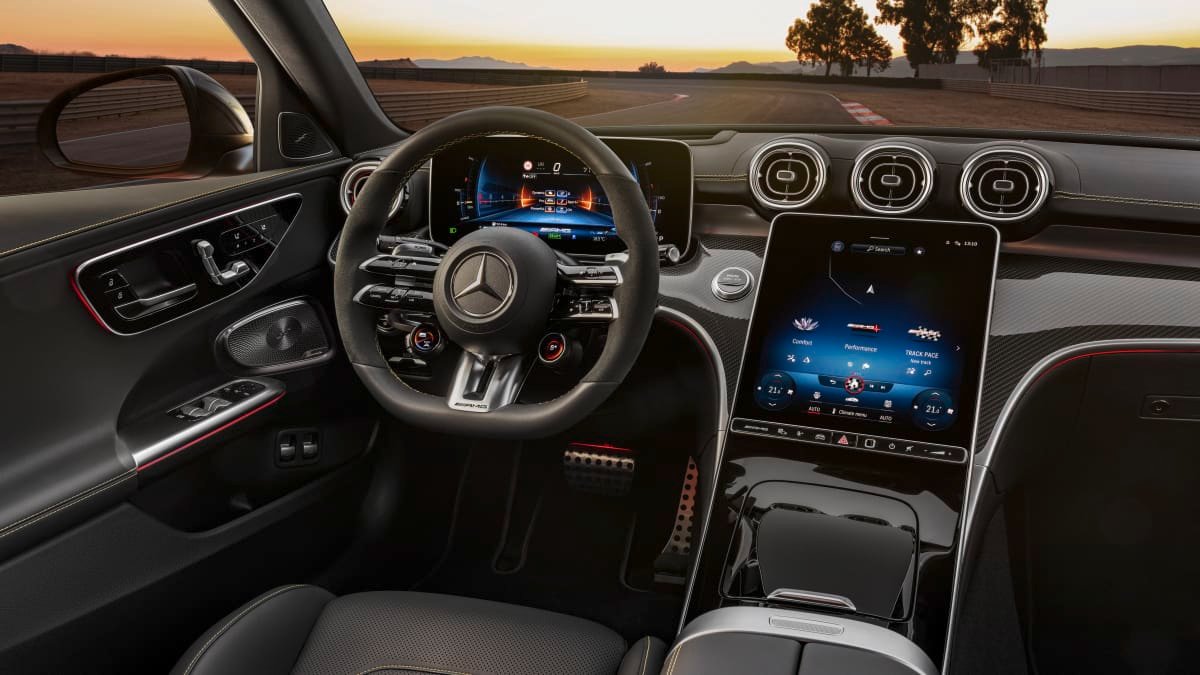 2023 Mercedes-AMG C63 S E Performance revealed: four-cylinder F1 hybrid power, here next year-0