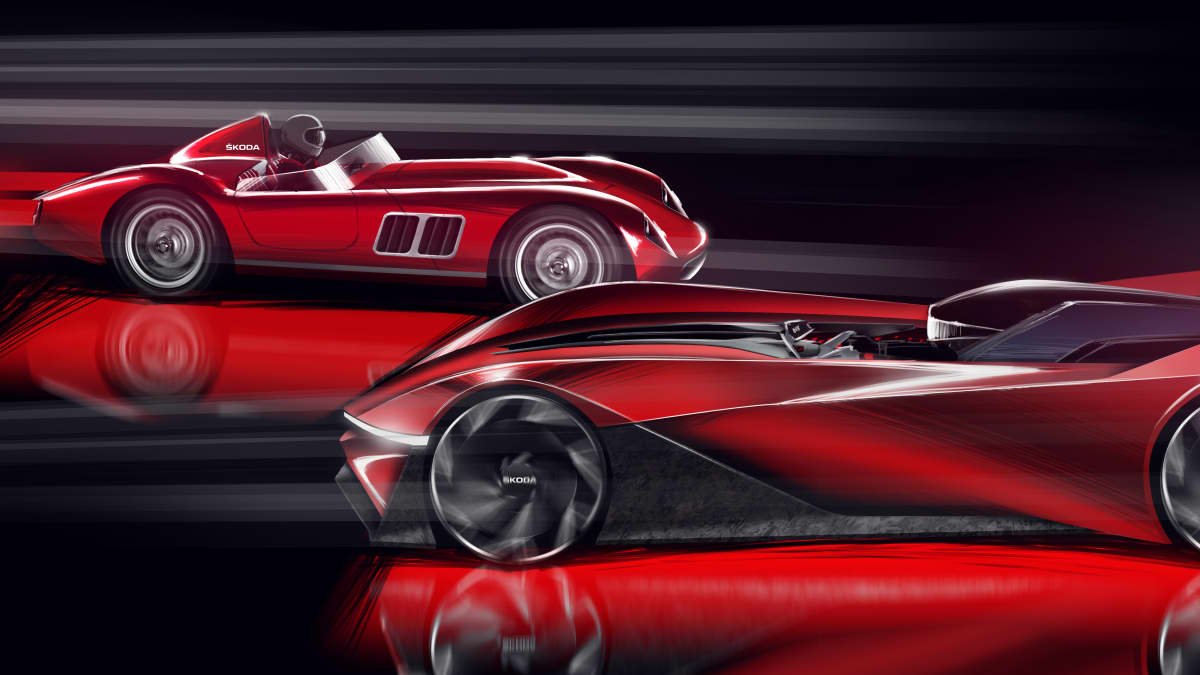 Skoda Vision GT electric concept revealed-0