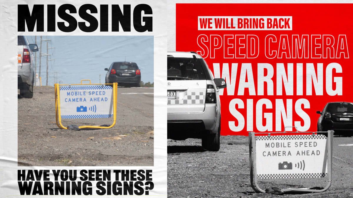 Warning signs for mobile speed cameras return to NSW