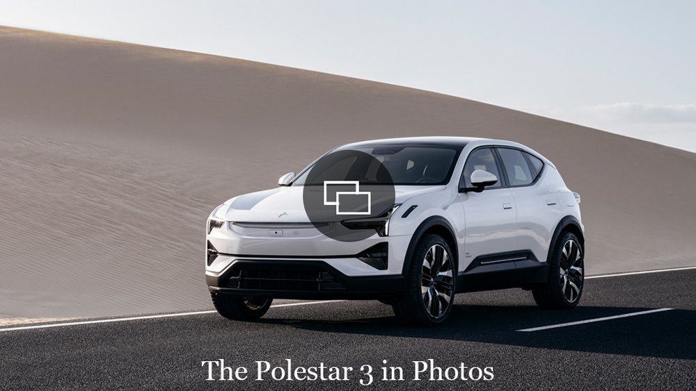 The all-electric Polestar 3 SUV.