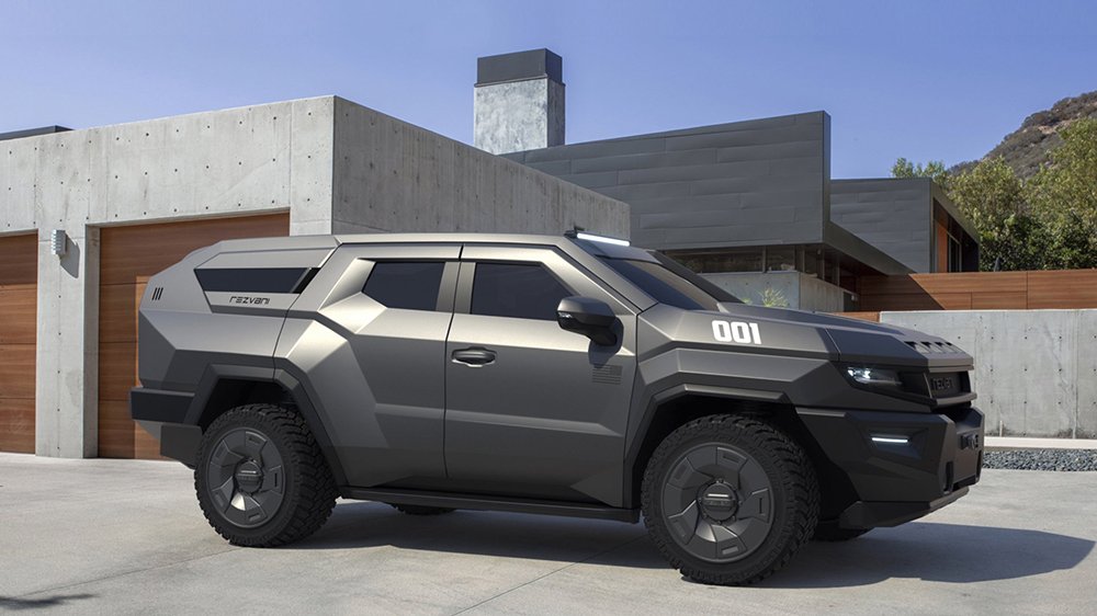 The 2023 Rezvani Vengeance from the side