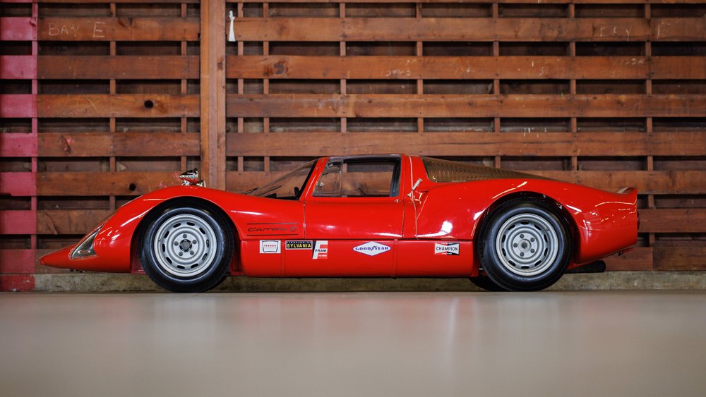 The 1967 Porsche 906E belonging to the Ingram Collection.