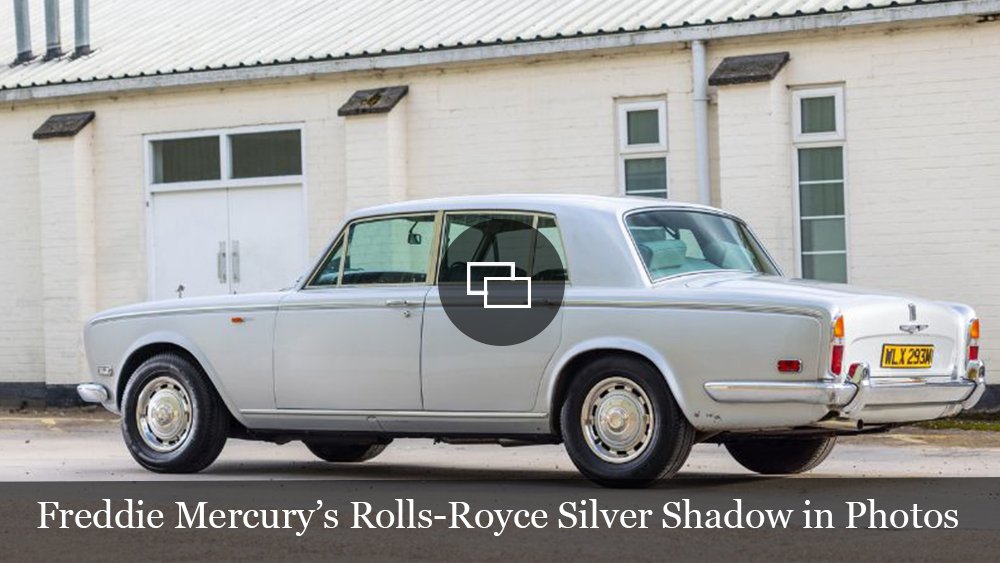 Freddie Mercury's Rolls-Royce Silver Shadow