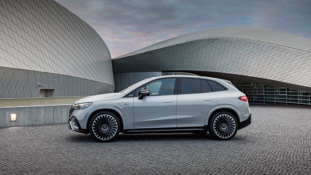 The Mercedes-AMG EQE SUV.