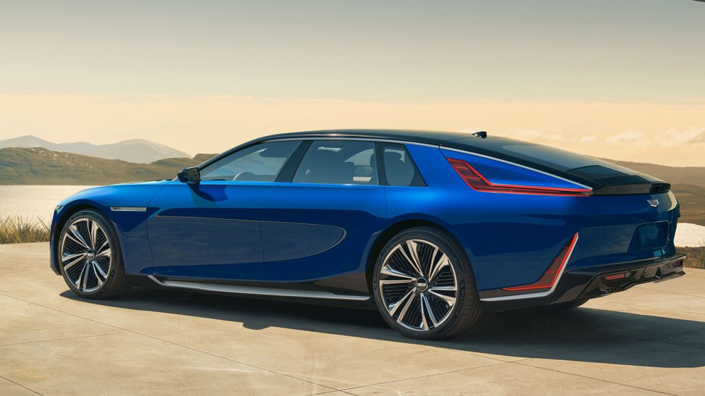 The production version of the Cadillac Celestiq.