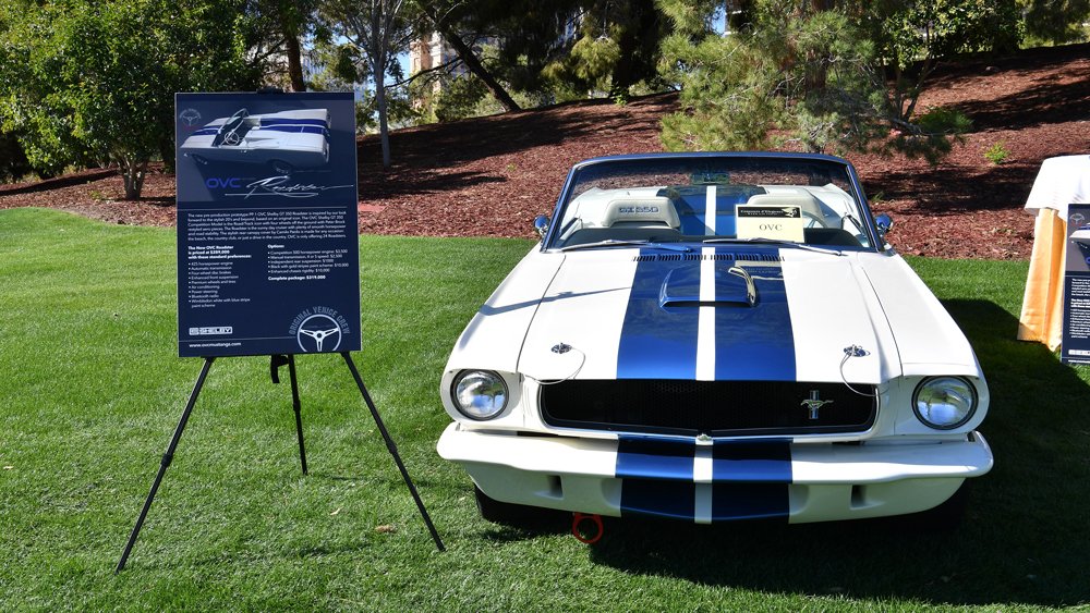 The OVC Shelby GT350 Roadster, a continuation car form the Original Venice Crew.
