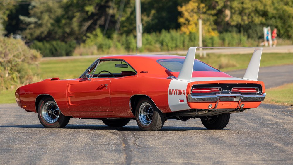 A 1969 Dodge Charger Daytona.