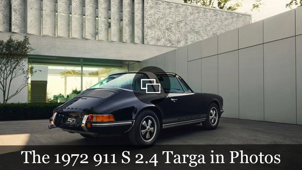 Porsche Classic x Porsche Design 50th-Anniversary 911 S 2.4 Targa in Photos.