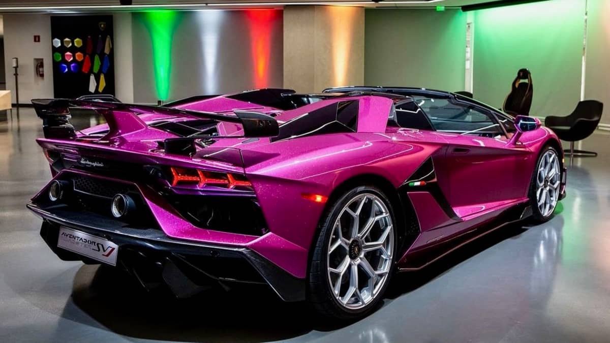 Fireball engulfs rare Lamborghini after crash