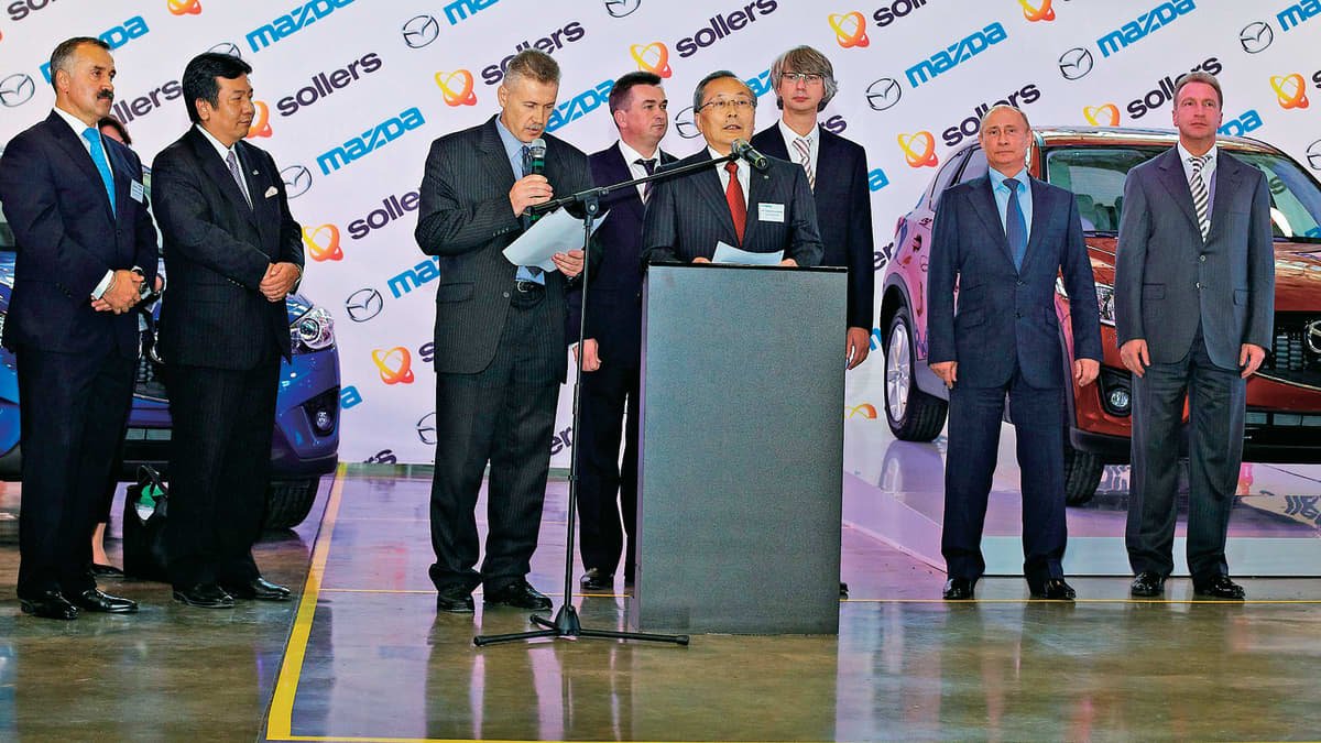 Mazda sells Russian operations for 1 Euro