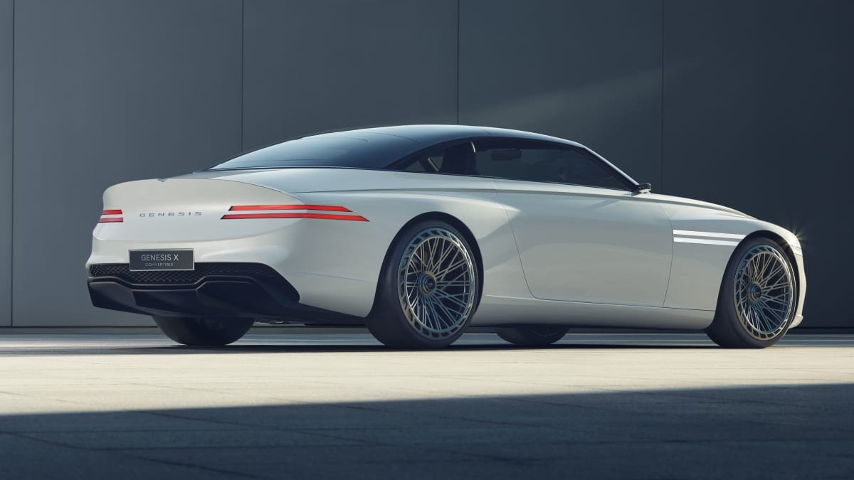 Genesis X Convertible electric concept revealed
