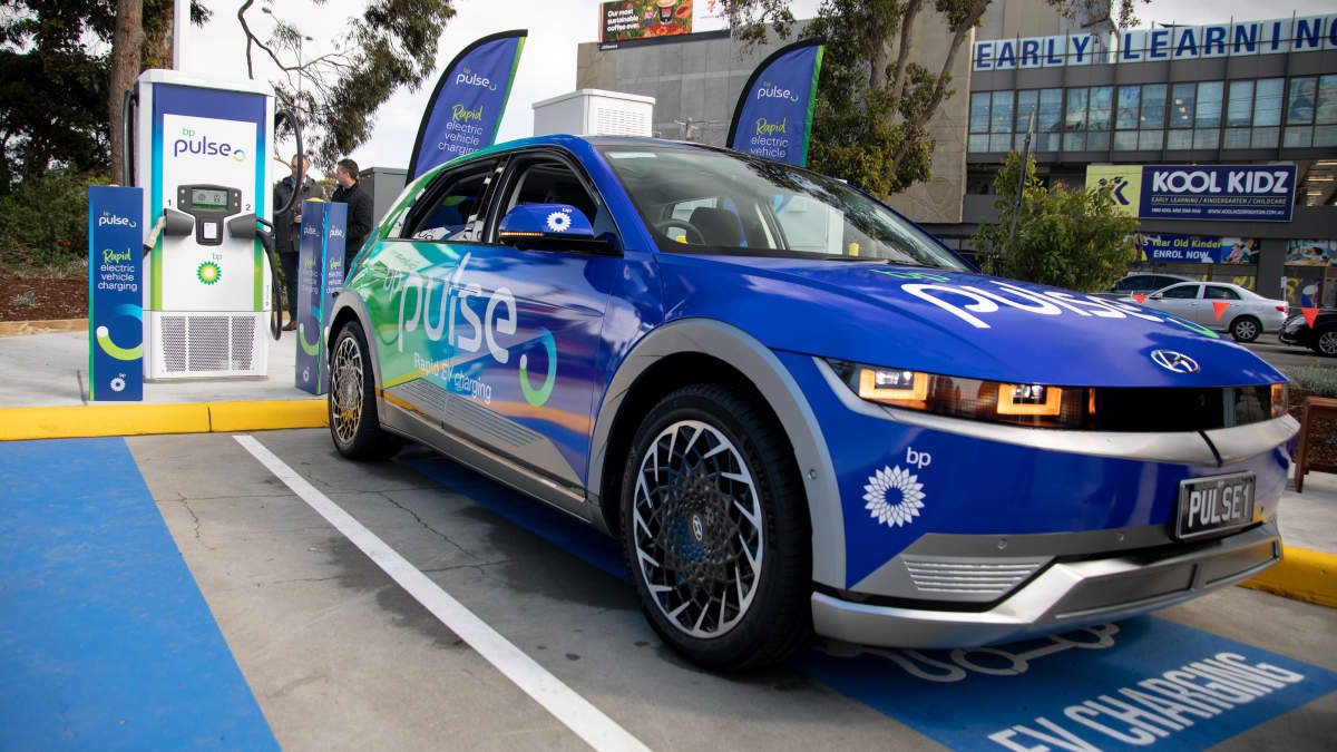 BP Pulse electric-car chargers open in Australia