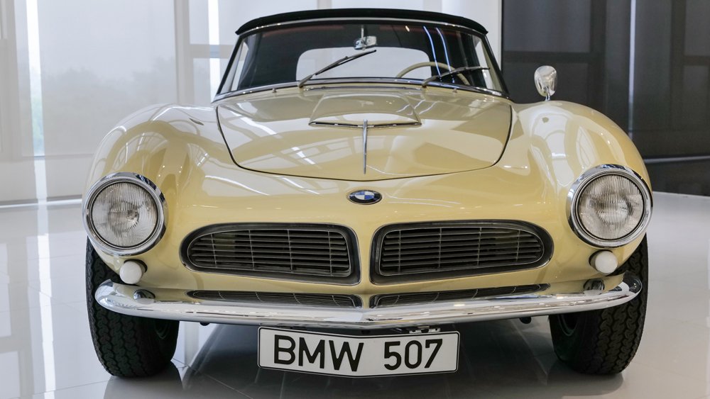 A 1958 BMW 507 Roadster Series II.
