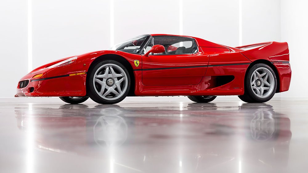 The 1995 Ferrari F50 in Photos
