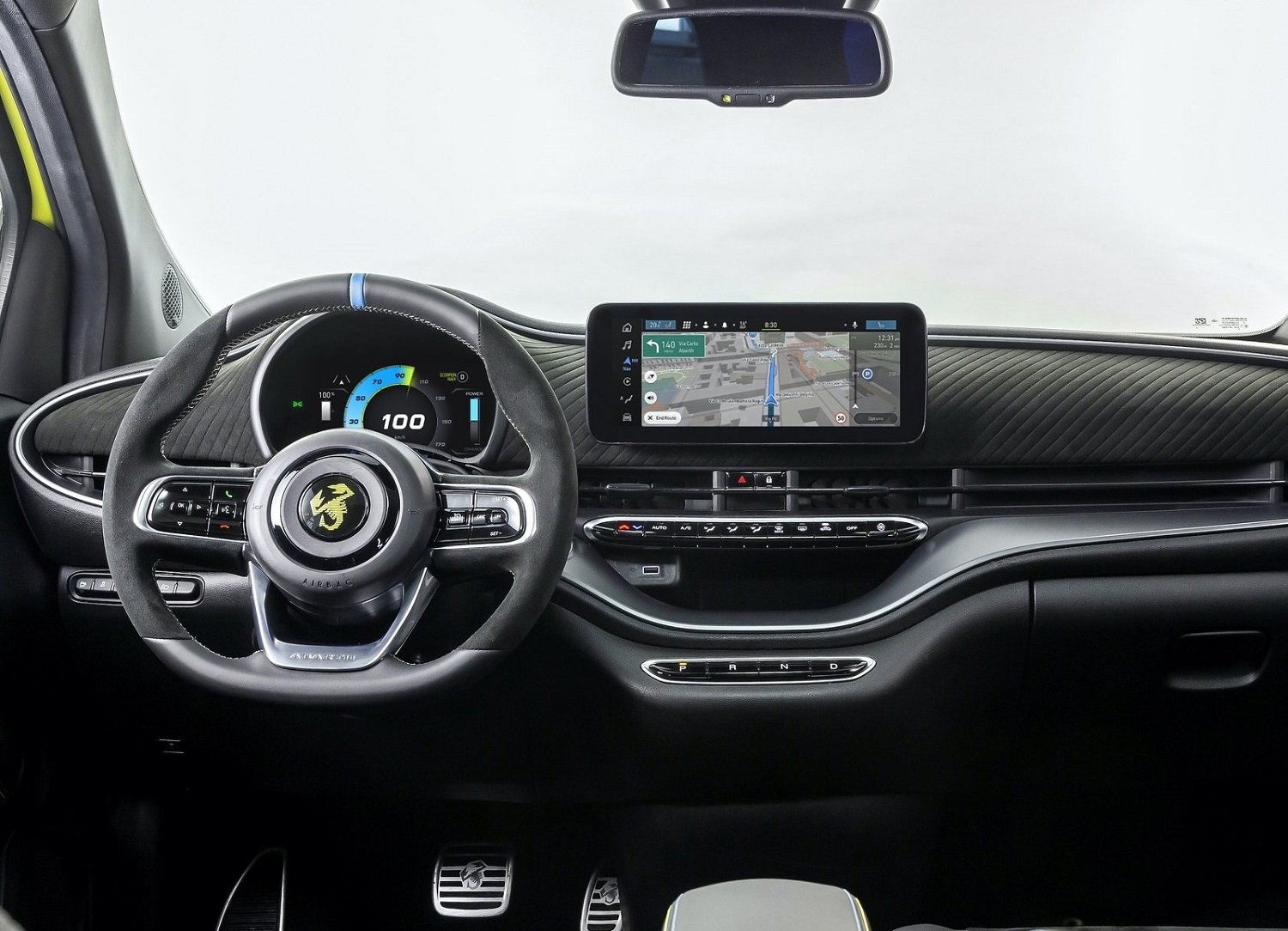 All-electric new Abarth 500e revealed