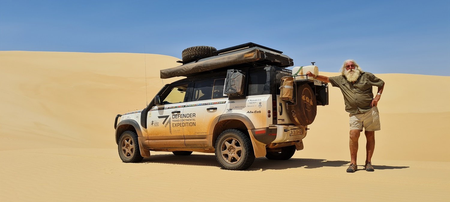 Kingsley Holgate's expedition Land Rover Defender 110
