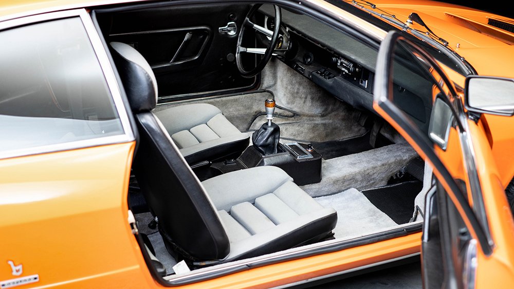 Inside the pre-production Lamborghini Urraco