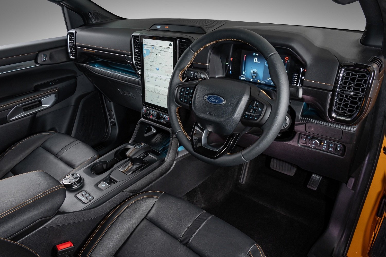 Ranger Wildtrak interior