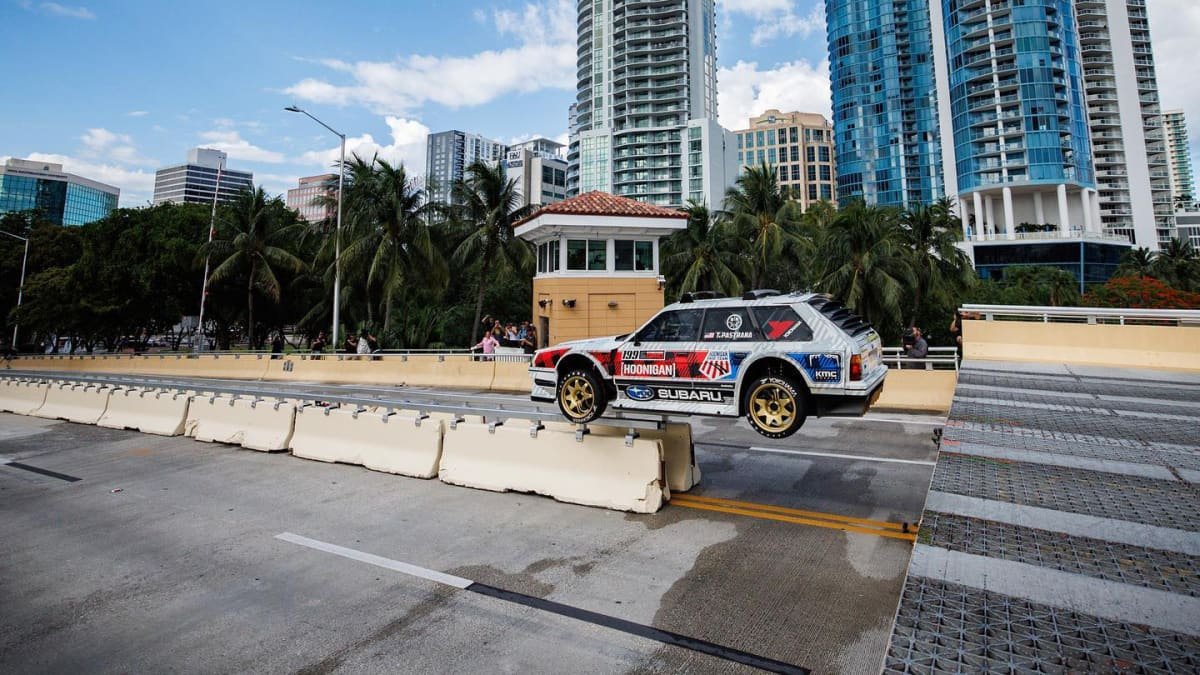 Travis Pastrana tears up Florida in new ‘Gymkhana’ drift video