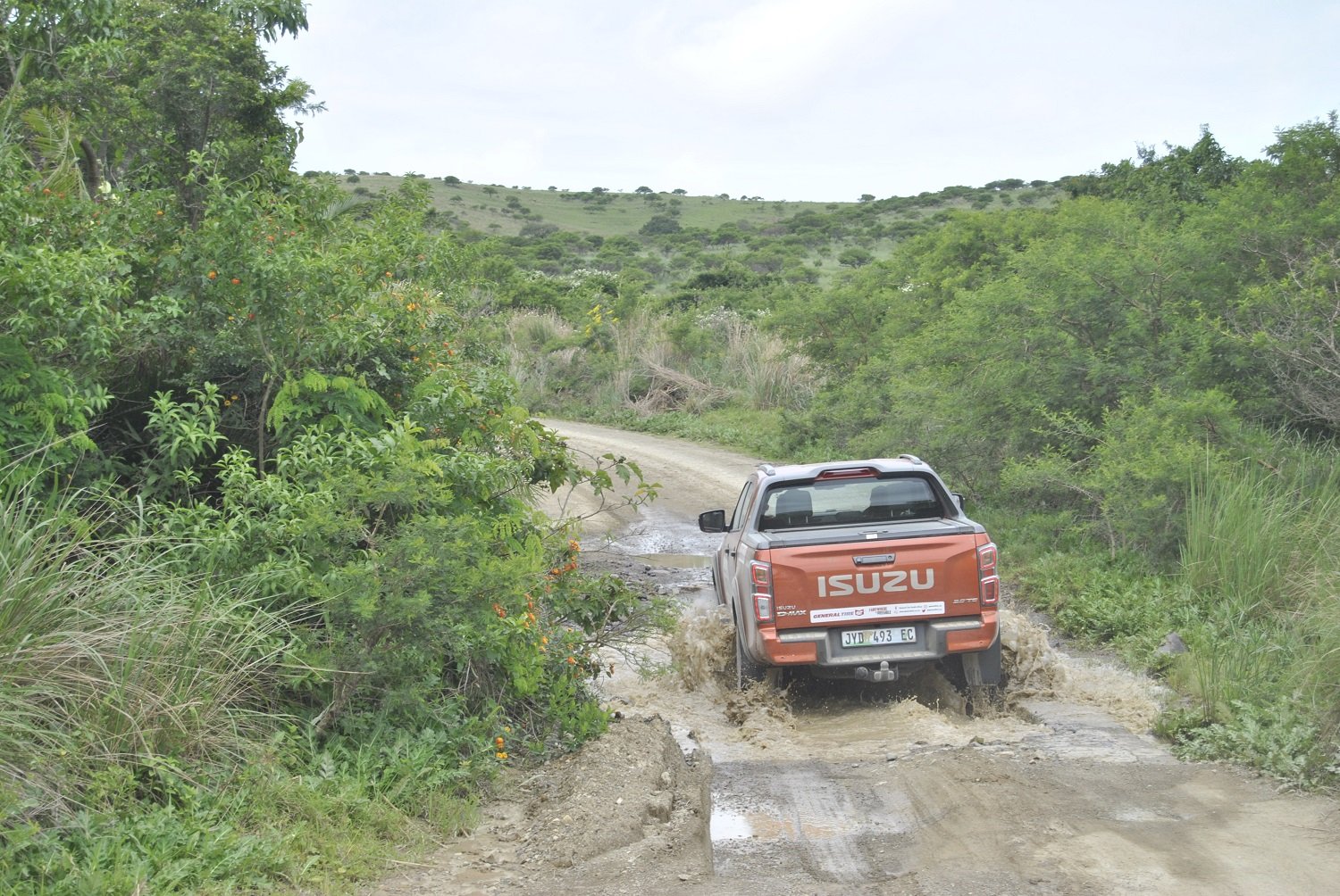 Water crossings off-road