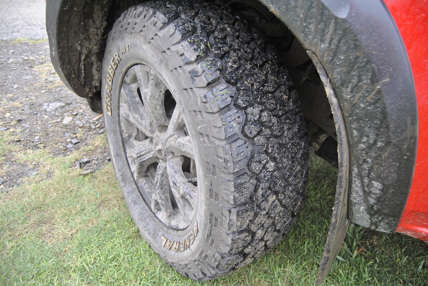 Off-road ATX tyres in action