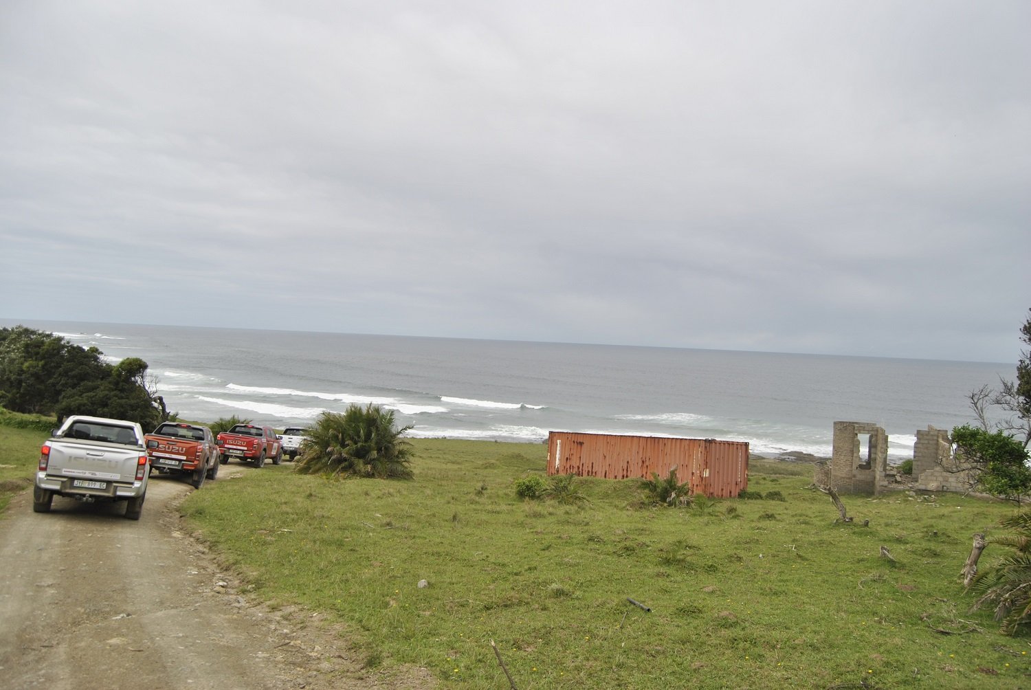 Land meets sea on the Wild Coast