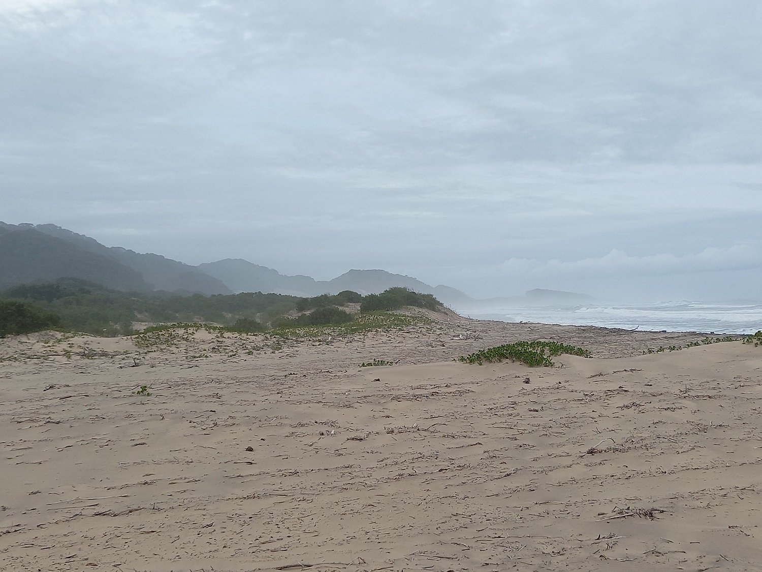 Beach walking on the Wild Coast