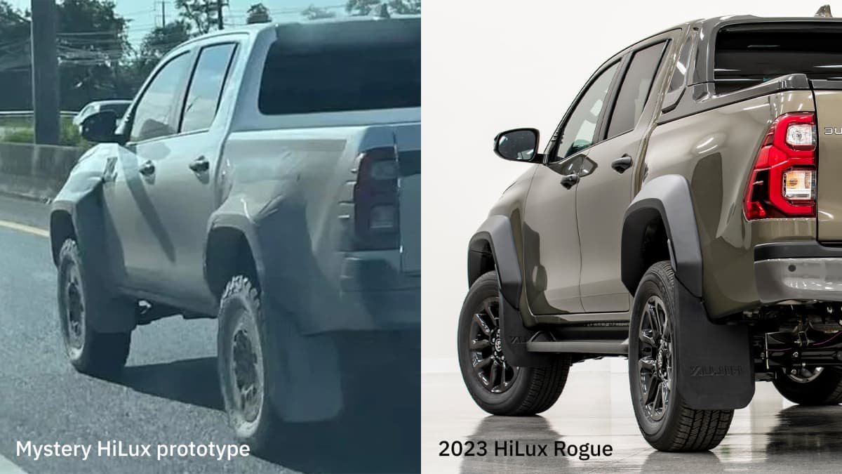 2023 Toyota HiLux GR Sport caught on camera