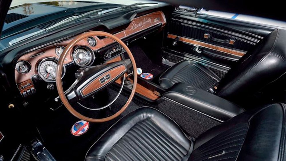 Inside Carroll Shelby's 1968 Ford Mustang “Black Hornet”