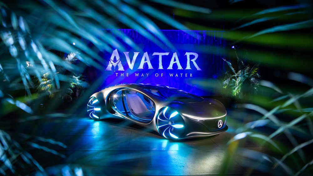 The Mercedes-Benz Vision AVTR concept car.