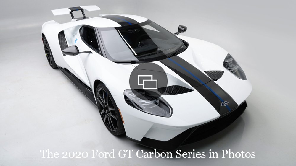 The 2020 Ford GT Carbon Series being offered at Barrett-Jackson's 2023 Scottsdale auction.