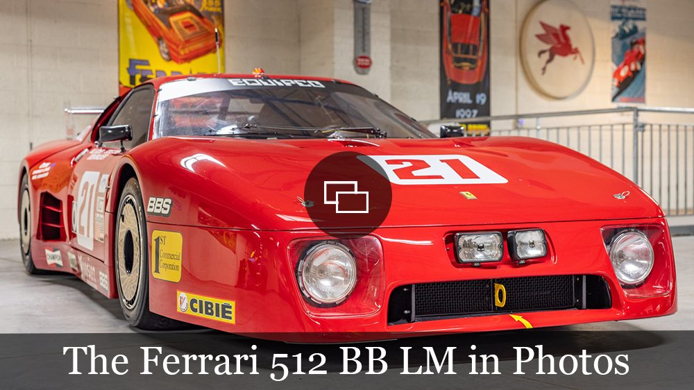 The 1-of-25 Ferrari 512 BB LM in Photos