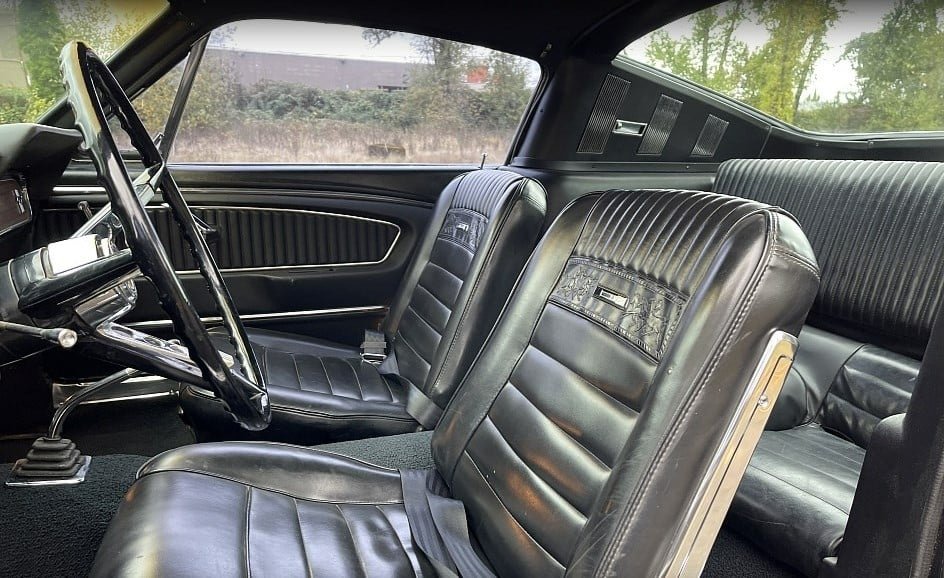 1966 Ford Mustang fastback interior