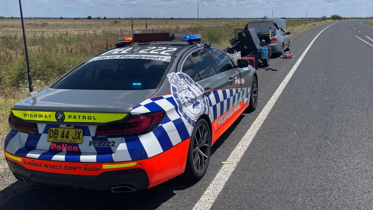 Police issue warnings for potholes on regional roads, update caravan safety