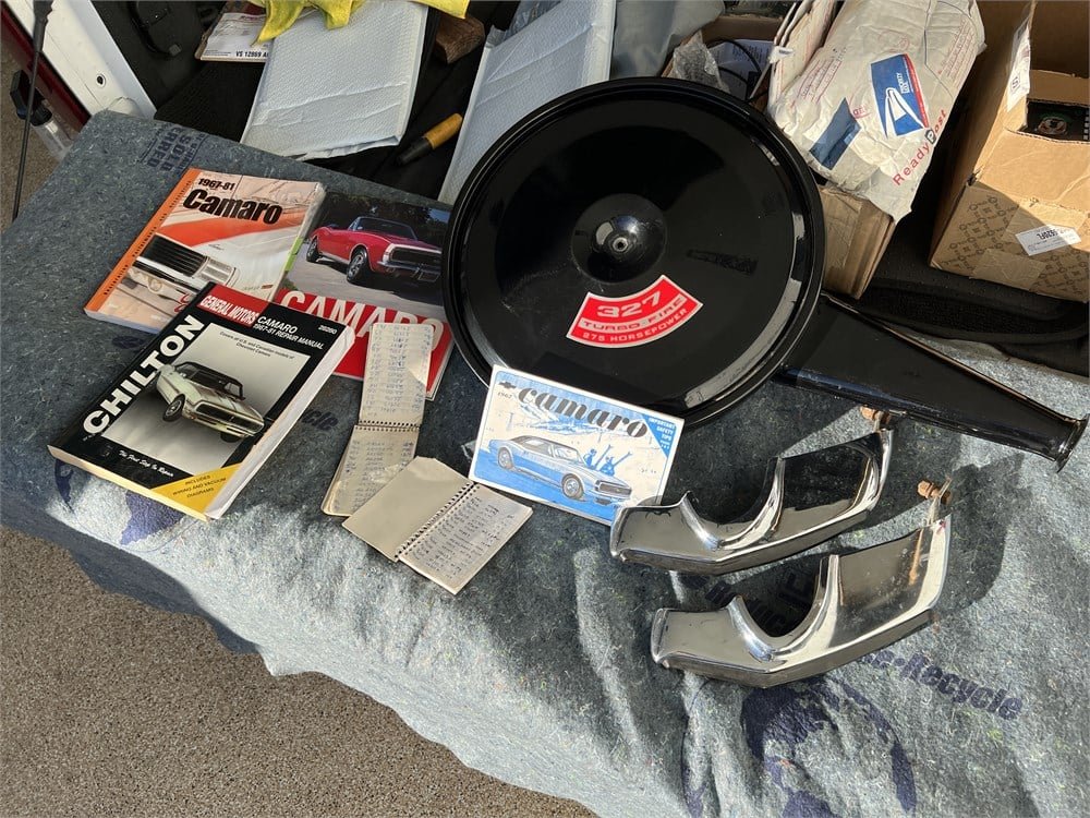 Uninstalled parts, owner's manuals and documentation included with the sale