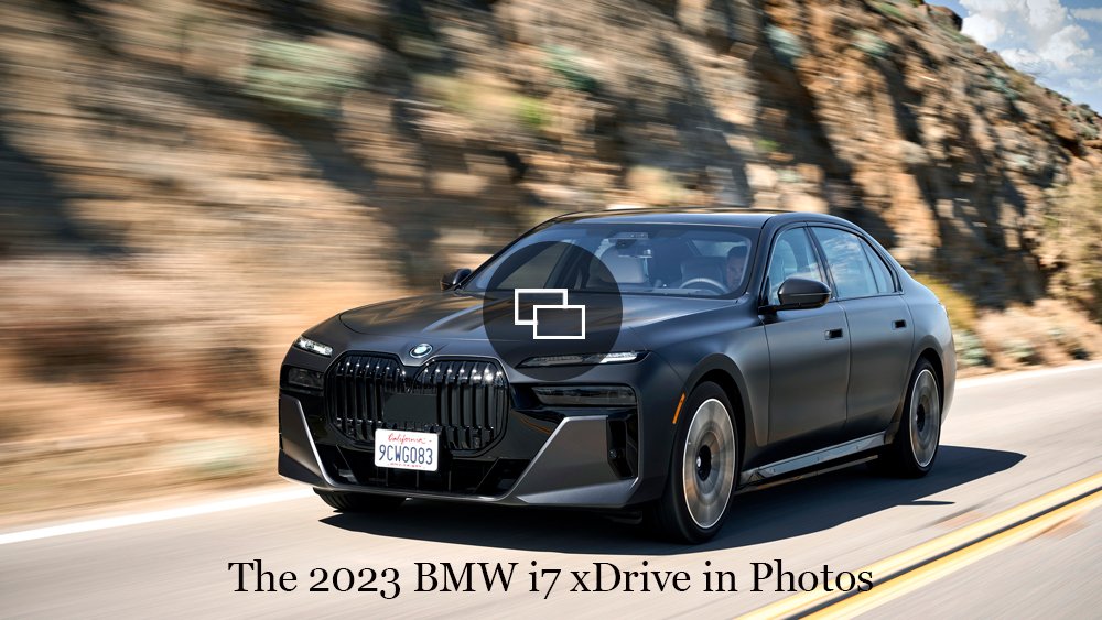 The all-electric 2023 BMW i7 xDrive60.