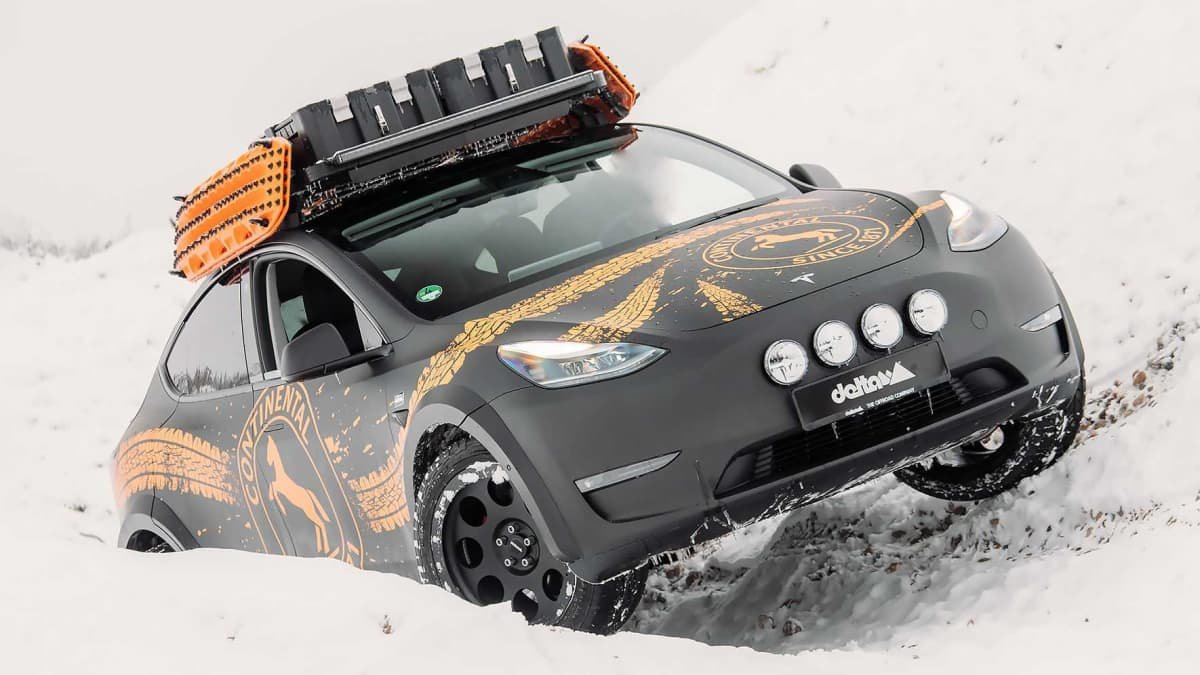 2022 Tesla Model Y gets off-road treatment